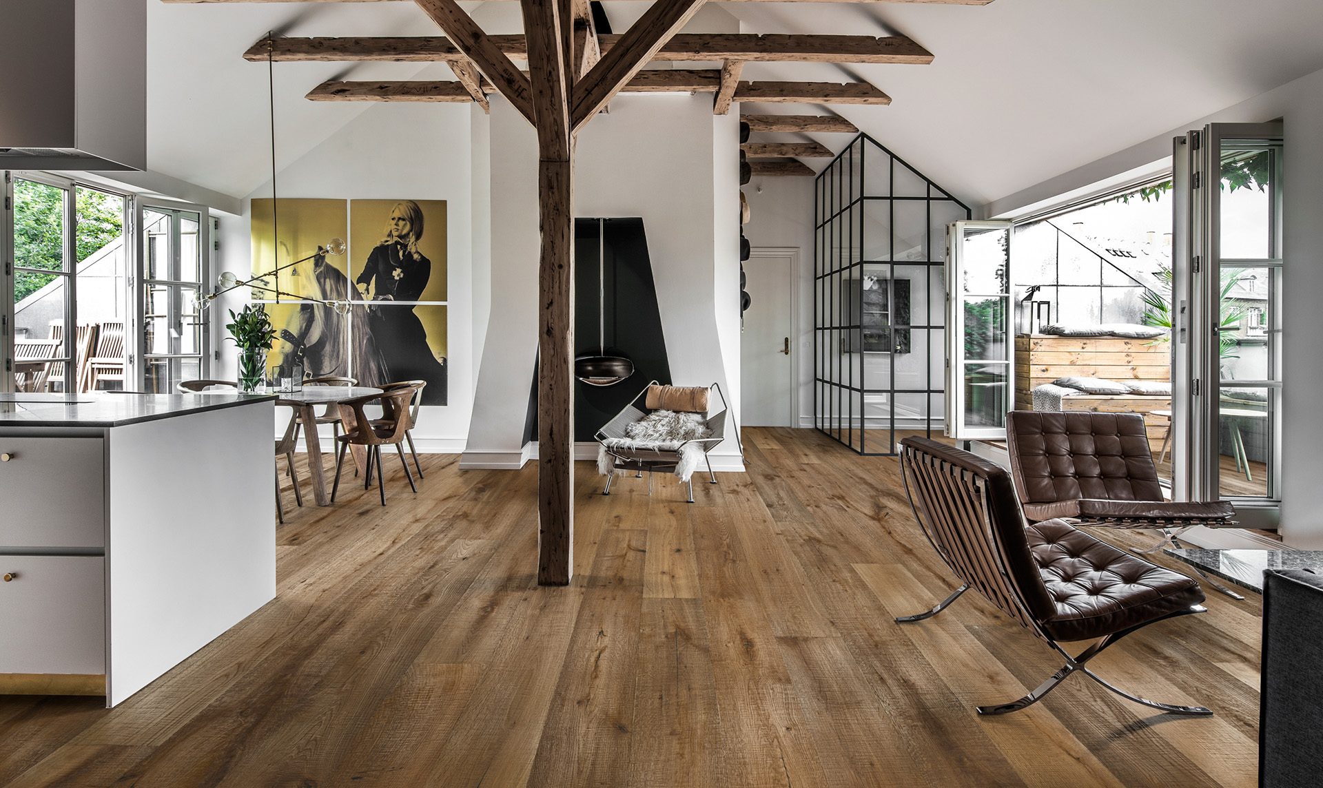 Klassischer Holzboden für Ihr Zuhause